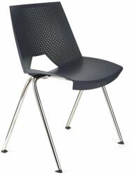 Antares Scaune conferință Strike 2131 metal cromat+plastic gri