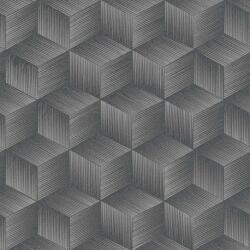 As Creation Tapet abstract Cuburi gri inchis