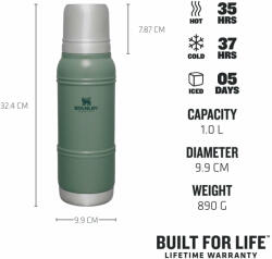 STANLEY Термос stanley the artisan thermal bottle | 1.0l (10-11428-004)
