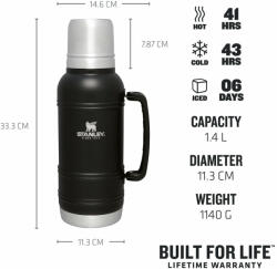 STANLEY Термос stanley the artisan thermal bottle | 1.4l (10-11429-004)
