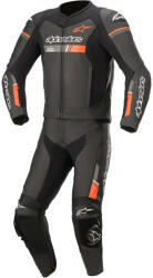 Alpinestars Combinezon moto din piele - Alpinestars GP Force Chaser 2pc (două piese) - Black/Red Fluo (3160321/1030)