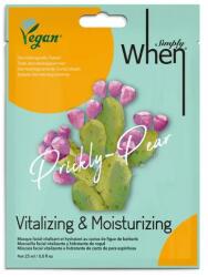 When Masca Faciala Vegana Revitalizanta si Hidratanta cu Extract din Fruct de Cactus - Simply When Vitalizing & Moisturizing Prickly-Pear, 23 ml