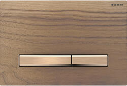 Geberit Clapetă de acționare, Geberit, Sigma50, nuc american/roșu-auriu, 115.670. JX. 2 (115.670.JX.2)