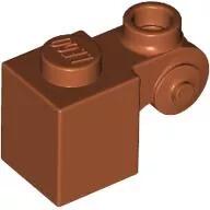 LEGO® 20310c68 - LEGO sötét narancssárga kocka 1 x 1 méretű, bütyökkel és tekercs mintával (20310c68)