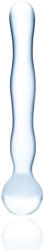 Passion Labs Dildo Round Tip, Sticla Premium, Transparent, 17 cm, Passion Labs, Glass Series Dildo