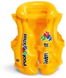 Intex 58660 gyermek úszómellény csatos rögzítéssel, 50×47 cm, sárga