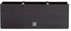 Prosperplast Rato Case önöntöző kaspó 51, 4 x 19 x 18, 6 cm barna (DRTC500-440U) - platinashop