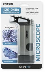 Carson Microscop portabil cu adaptor pentru smartphone, Carson, marire 120 -240x, MicroPic (N00000036_001)