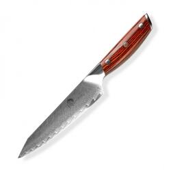 Dellinger Univerzális kés ROSE WOOD DAMASCUS 13 cm, Dellinger (DNGRXZB27RW5)