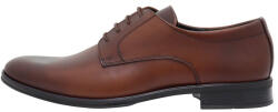 Silesco Pantofi barbati, Silesco, 121-S-Maro, elegant, piele naturala, cu toc, maro (Marime: 41)