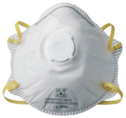  Sup Air Supair kónusz formájú szelepes pormaszk FFP1 NR D No. 23106 (070301-0007) - szerszamplusz