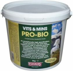 Equimins Vits & Mins Pro-Bio - Preparat cai de întărire a sistemului metabolic 3 kg