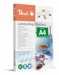 PEACH Filme de laminare Peach A4 216 x 303 mm, 80 microni / pachet. 100 buc
