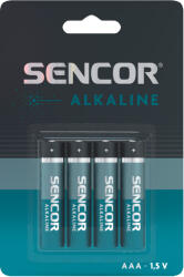 Sencor Alkáli elem AAA (SBA LR03 4BP AAA)