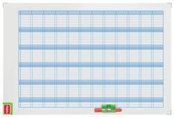 Nobo Organizator NOBO Performance, anual, magnetic, 90x60 cm, kit de planificare inclus, albastru (NB3048001)