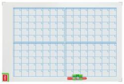 Nobo Organizator NOBO Performance, lunar, magnetic, 90x60 cm, kit de planificare inclus, albastru (NB3048101)