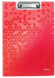 Leitz Clipboard Leitz WOW, dublu, polyfoam, A4, 100 coli, rosu (ESS41990026)