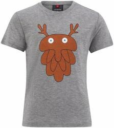 Ulvang Tricou pentru copii cu lână Merino Piny Ulvang gri mărimi îmbrăcăminte 122 (5-51101-122)