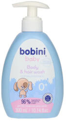 Bobini Babafürdető és sampon 2in1, pumpás, hipoallergén (300 ml/db) - diaper