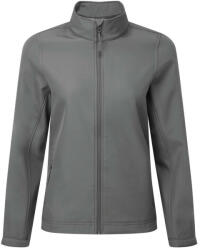 Premier PR812 karcsusított Női softshell dzseki elől végig cipzárral Premier, Dark Grey-2XL (pr812dg-2xl)