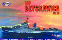 Mirage Hobby Zerstörer Blyskawica 1965 1: 400 (40013)