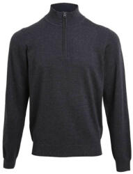 Premier PR695 férfi pulóver 1/4 cipzáras nyakkivágással Premier, Charcoal-2XL (pr695ch-2xl)