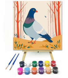  Fák ölelésében - gyerek számfestő készlet