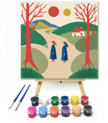  Vándorlás a völgyben - gyerek számfestő készlet