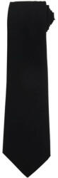 Premier PR700 egyszerű megkötős nyakkendő, 144 cm-es Premier, Black-U (pr700bl-u)