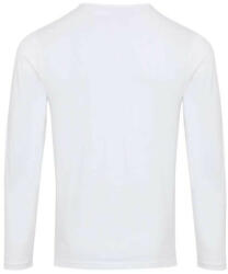 Premier PR218 férfi gombos nyakú felgombolható hosszú ujjú sztreccspóló Premier, White-L (pr218wh-l)
