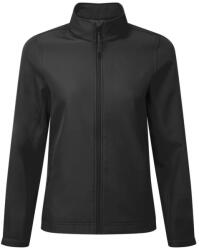 Premier PR812 karcsusított Női softshell dzseki elől végig cipzárral Premier, Black-L (pr812bl-l)