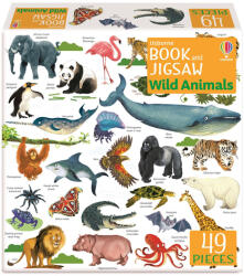Usborne Book And Jigsaw - Wild Animals