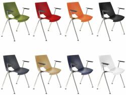 Antares Scaune conferință Strike 2131 BR metal cromat+plastic