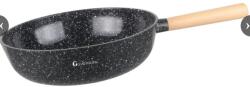 Goldmann Tigaie Wok aluminiu turnat, 30x8.5 cm, Goldmann, acoperire ceramica, maner soft touch (GM 0130)