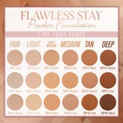 Beauty Creations Fond de ten pudră Beauty Creations Flawless Stay Powder Foundation, 7g - FSP1.0