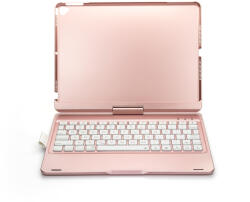 HOPE R Husa carcasa roz-aurie cu tastatura Bluetooth Wireless pentru iPad Air, iPad Air 2, iPad Pro 9.7, iPad 9.7 2017, 2018 (HCTBWI97RGFHP)