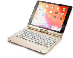 HOPE R Husa carcasa aurie cu tastatura LED, Bluetooth Wireless pentru iPad Air, iPad Air 2, iPad Pro 9.7, iPad 9.7 2017, 2018 (HCTBWI97AHP)
