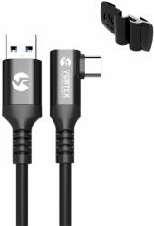 Vortex Virtual Reality VortexVR kábel 3m + rögzítő | USB-A | Quest 3 Quest 3S Quest 2 számára