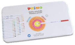 Primo Színes ceruza PRIMO hatszögletű fémdobozos 36 db/készlet (5247MINAB36) - irodaszer