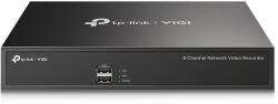 TP-Link VIGI 8 CHANNEL Network video recorder, VIGI NVR1008H, latime de banda 80 Mbps, 8 canale IP, rezolutie: pana la 8MP, format: H. 265+/H. 265/ H. 264+/H. 264, suporta 1 HDD SATA de pana la 10TB (VIGI NVR