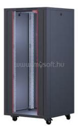 Formrack RAL9005 16U Interline 600x600 19" szabadon álló rack szekrény (fekete) (INT-16U6060) (INT-16U6060)