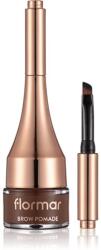 Flormar Brow Pomade pomadă pentru sprâncene cu pensula culoare 02 Light Brown 2, 2 g
