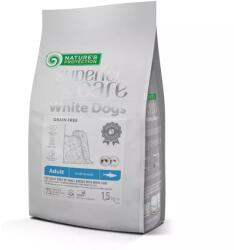Nature's Protection Superior Care White Dog Grain Free Adult Herring Small 1, 5kg - grandopet