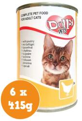 Dolly Cat konzerv csirke 6x415g