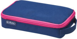 Herlitz Penar tip etui 2 go Herlitz 50033355, Bleumarin/roz (50033355) Penar