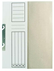NON Dosar carton standard A4, incopciat 1/2, Alb (OA142120)