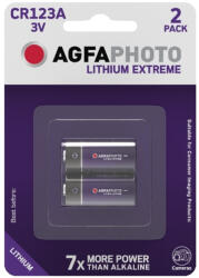 AVIDE Agfaphoto Lithium Fotóelem Cr123A B2/ 1 Db (APCR123AB2)