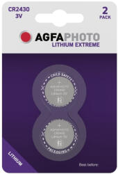 AVIDE Agfaphoto Lithium Gombelem Cr2430 B2/ 1 Db (APCR2430B2)