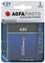 AVIDE Agfaphoto Alkáli Lapos Elem 4.5V B1 (APA4.5V)