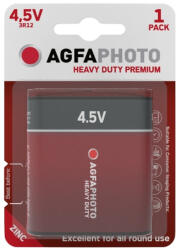 AVIDE Agfaphoto Heavy Duty Féltartós Lapos Elem 4.5V B1 (APF4.5VB1)